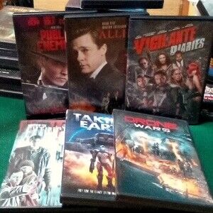 6 DVD  action movies bundle